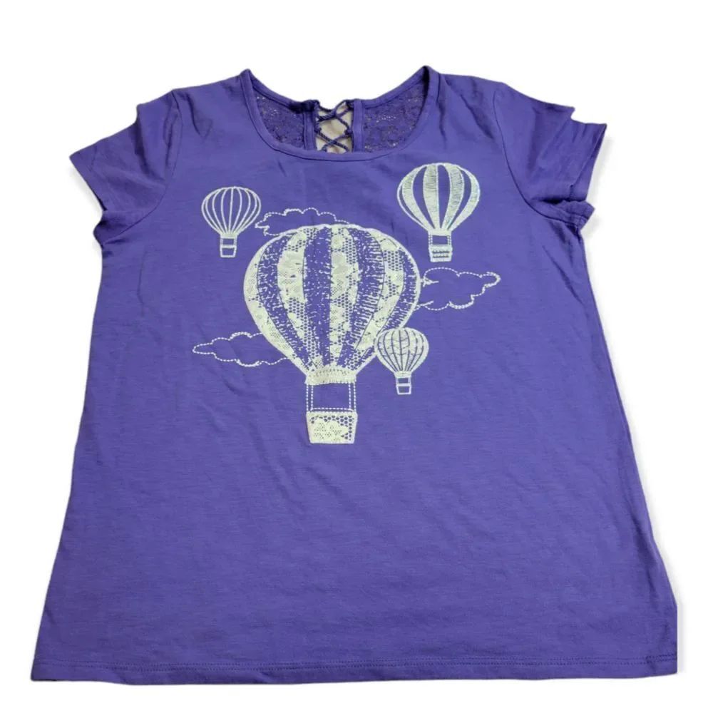 Justice hot air balloon shirt 16